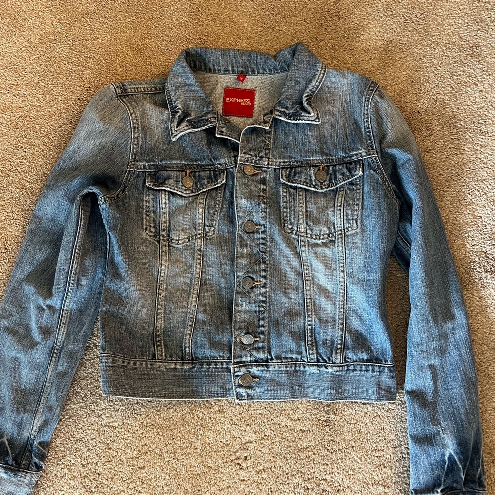 Express Blue Denim Jacket